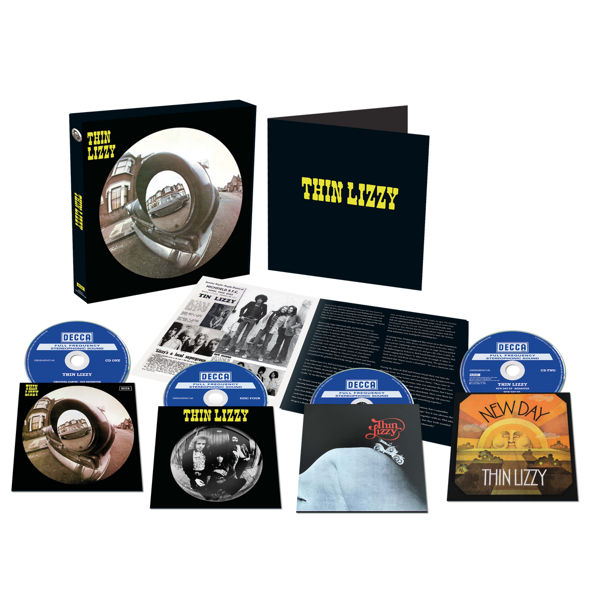Thin Lizzy (Deluxe Edition) - 3CD / Blu-Ray