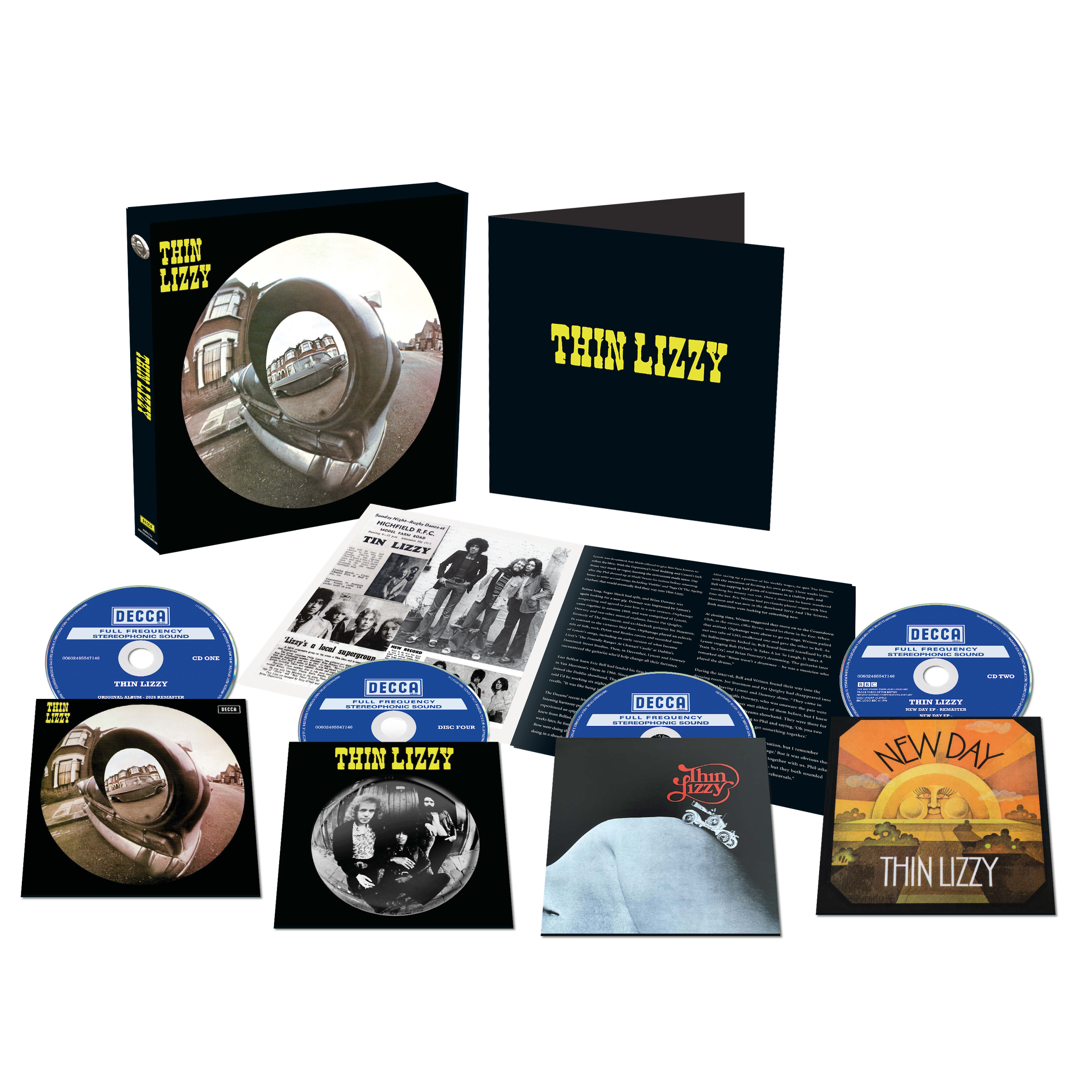 Thin Lizzy (Deluxe Edition) - 3CD / Blu-Ray
