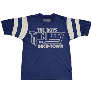 希少ヴィンテージ THIN LIZZY ￼ロン T /ユーズド Thin Lizzy Vintage Logo T-shirt - Etsy