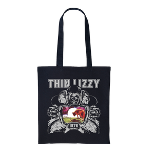 1976 Black Tote Bag