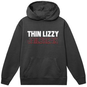 Jailbreak Logo Lyric Faded Black Hoodie