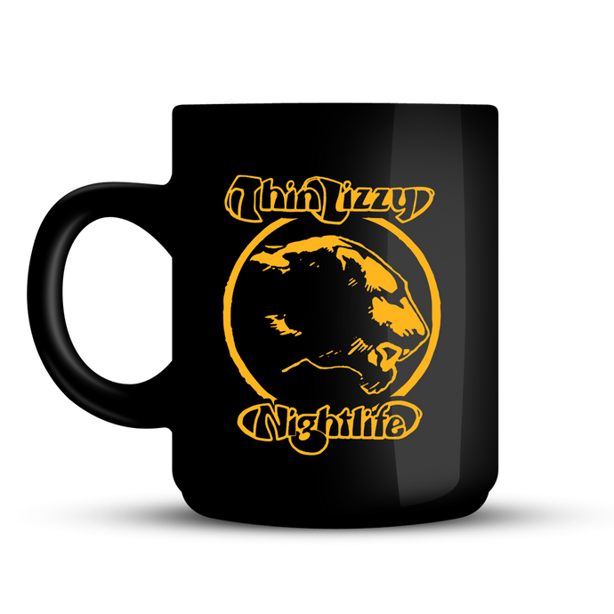 Nightlife Anniversary Black Mug