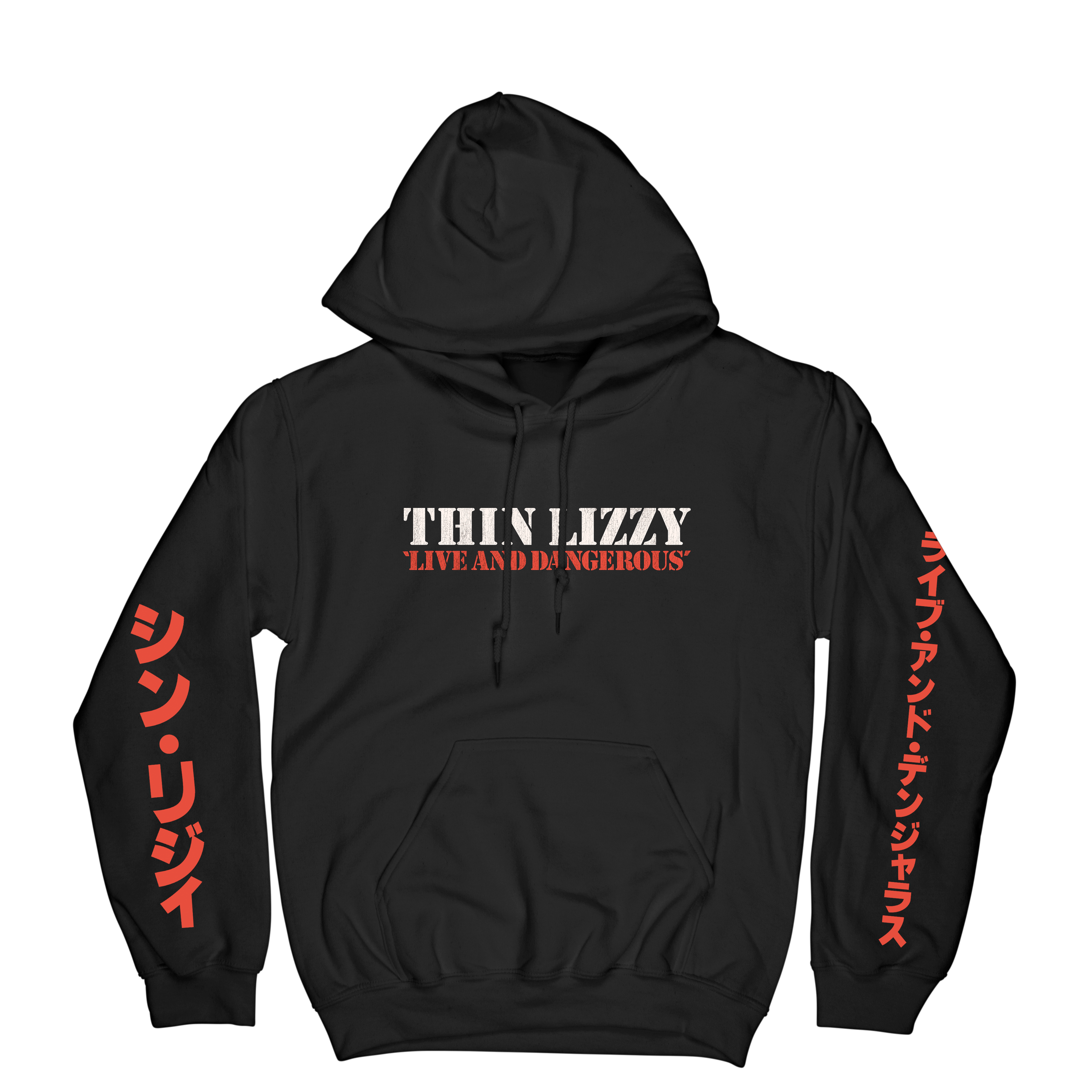 Live and Dangerous Logo Black Hoodie