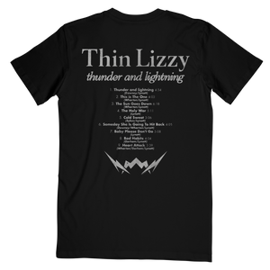 Thunder And Lightning Tracklist Black Tee